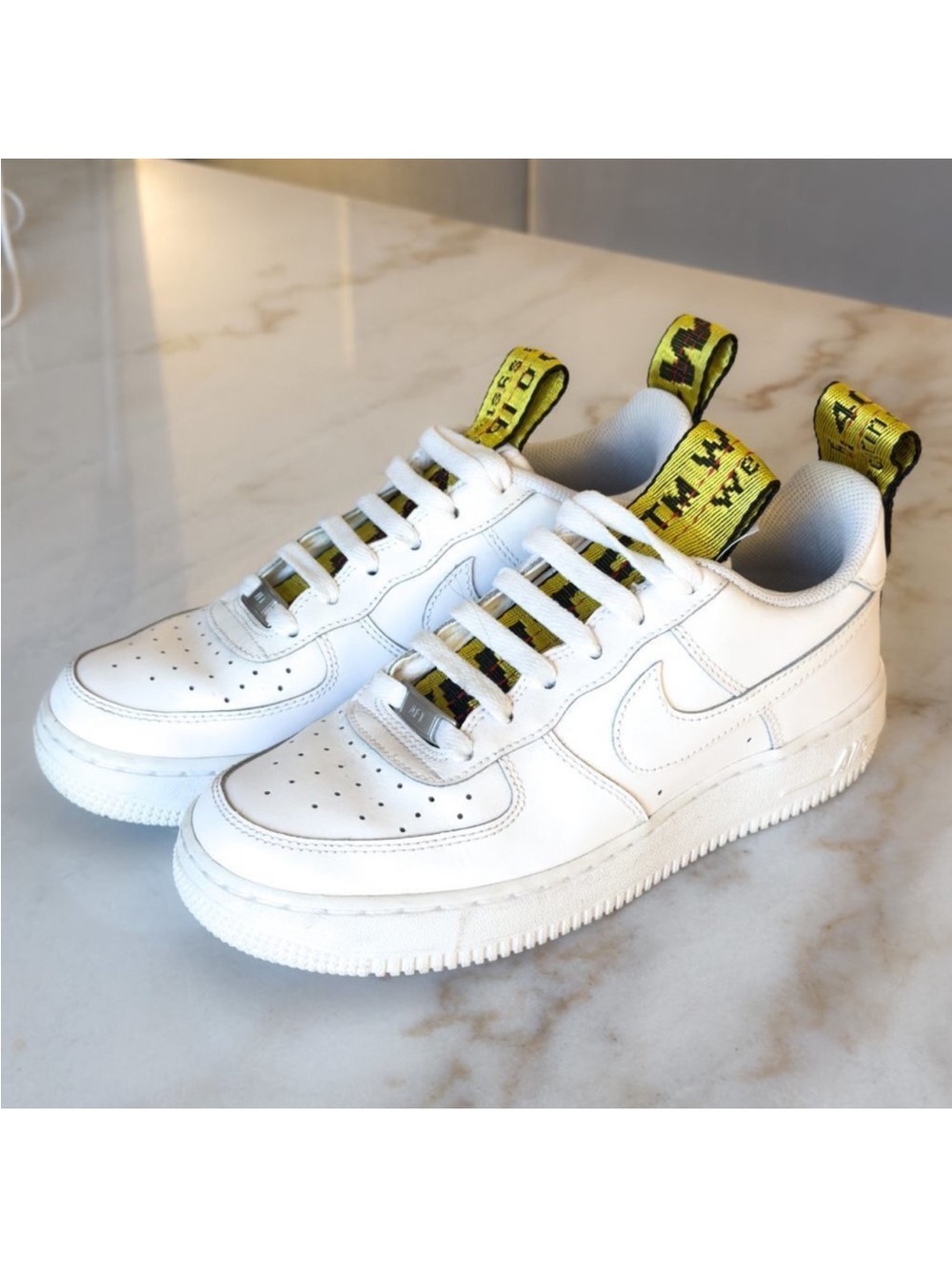 Nike Air Force 1 OFF WHITE - Onetwelves "Off"
Custom AF1 x 1 | - Picture 2 of 9